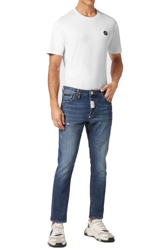  필립 플레인 데님 팬츠 FADC MDT3890 PDE004N08GD denim - PHILIPP PLEIN