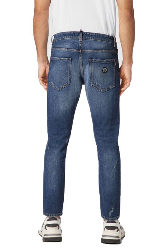  필립 플레인 데님 팬츠 FADC MDT3890 PDE004N08GD denim - PHILIPP PLEIN