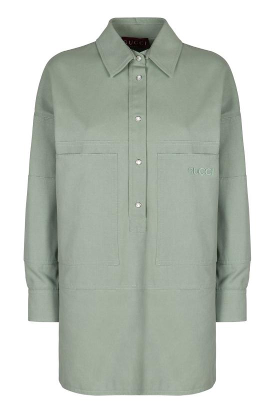 25SS 구찌 셔츠 817505Z7ALN 3098 green