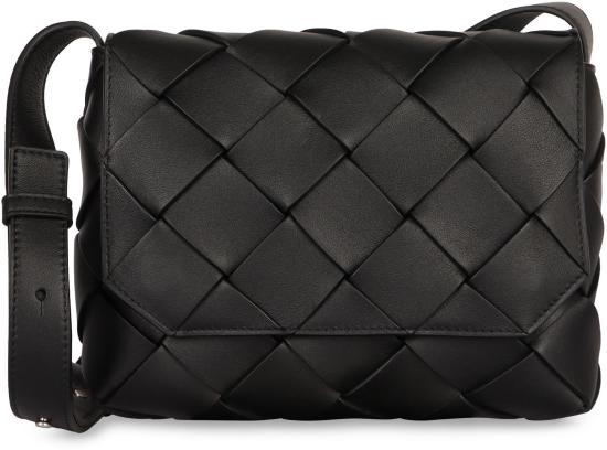 25SS 보테가베네타 크로스백 795637V56A1 8803 black - BOTTEGA VENETA