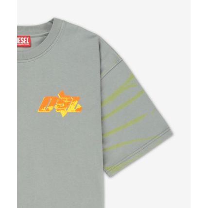 25SS 디젤 반팔 티셔츠 A161690QLAA9DU DOM - DIESEL