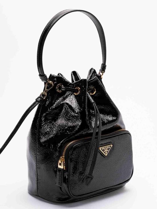  프라다 크로스백 1BH0382DNTVUOMF0002 Black - PRADA