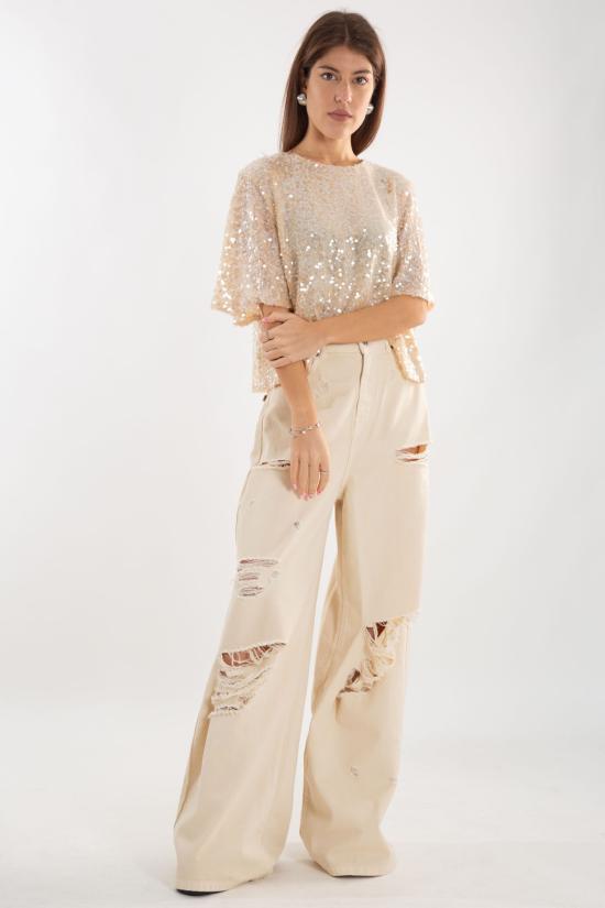 25SS 아니예 바이 반팔 티셔츠 185824 BEIGE Beige - ANIYE BY