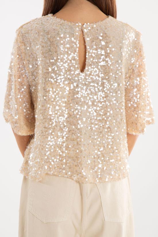 25SS 아니예 바이 반팔 티셔츠 185824 BEIGE Beige - ANIYE BY