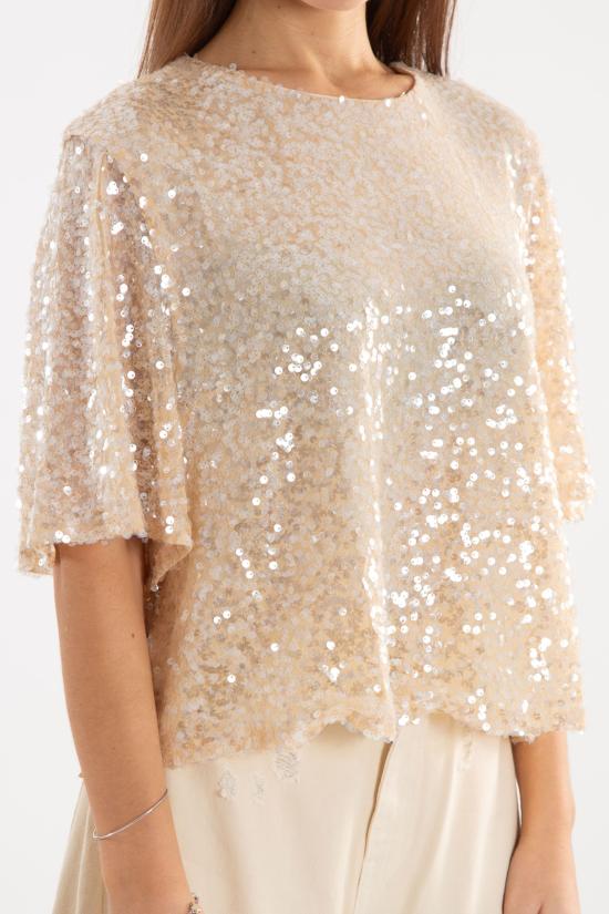 25SS 아니예 바이 반팔 티셔츠 185824 BEIGE Beige - ANIYE BY