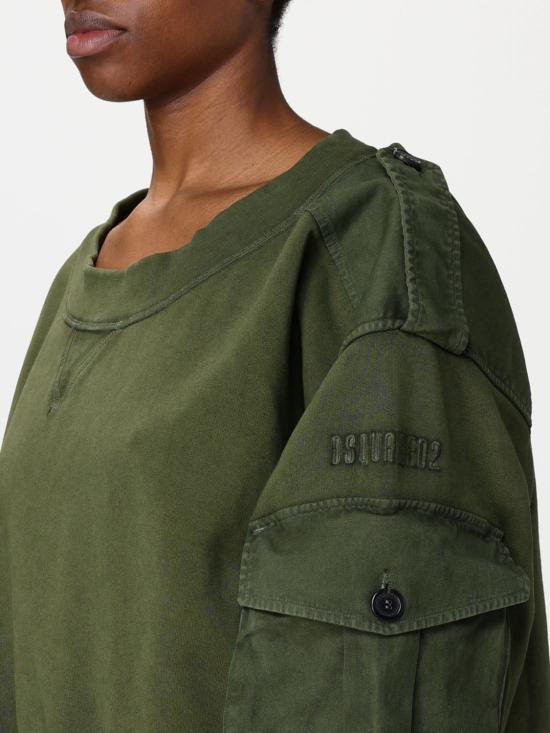 25SS 디스퀘어드2 긴팔 티셔츠 S75GU0585S25030 695W Green - DSQUARED2