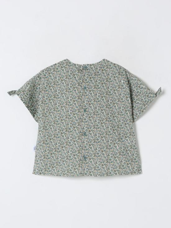 25SS [키즈] 일 구포 티셔츠 P25CC106C4139 577 Forest Green - IL GUFO