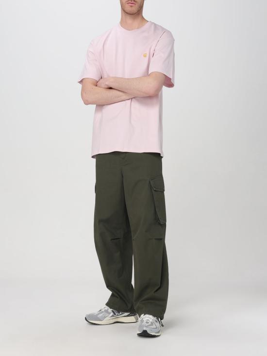 25FW 칼하트 WIP 반팔 티셔츠 I026391 2VAXX Pink - CARHARTT WIP