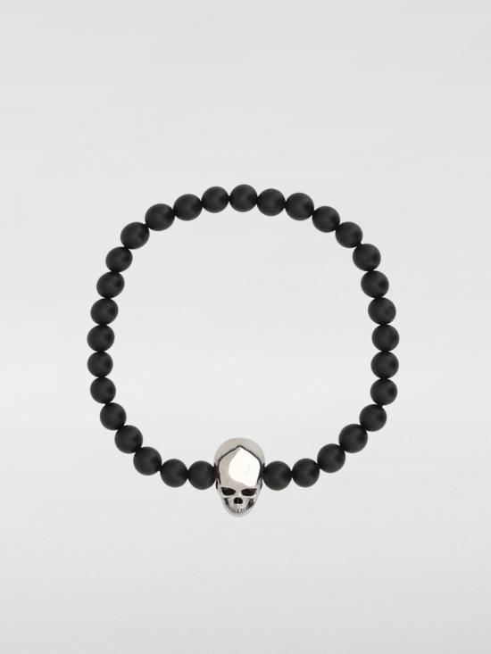 25SS 알렉산더 맥퀸 브레이슬릿 7069791AAIX 1010 Black