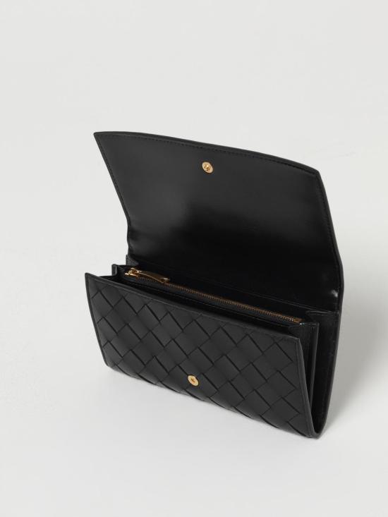 25SS 보테가베네타 지갑 814671VCPP3 8425 Black - BOTTEGA VENETA