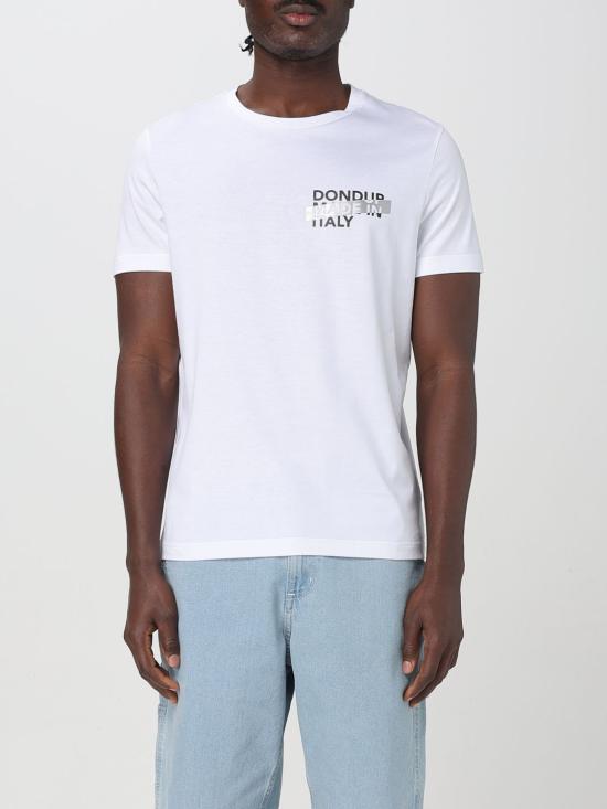 25FW 돈답 반팔 티셔츠 US198JF0271UIU9 000 White