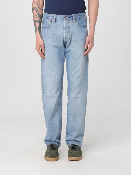 25FW 리바이스 데님 팬츠 00501 3418 Gnawed Blue