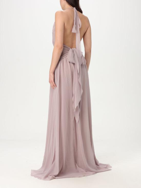 25SS 블루마린 롱 원피스 2A568A N0829 Grey - BLUMARINE