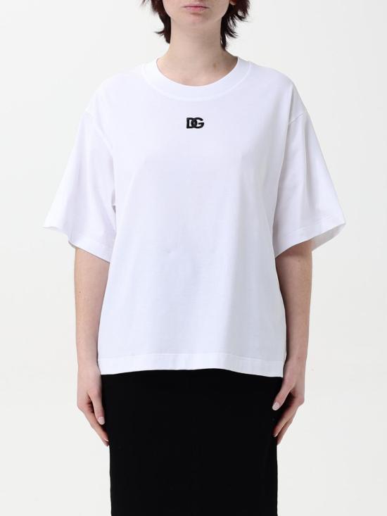 25SS 돌체앤가바나 반팔 티셔츠 F8U10ZGDCYD W0800 White