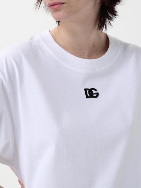 25SS 돌체앤가바나 반팔 티셔츠 F8U10ZGDCYD W0800 White - DOLCE & GABBANA
