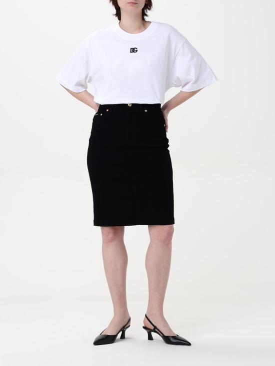 25SS 돌체앤가바나 반팔 티셔츠 F8U10ZGDCYD W0800 White - DOLCE & GABBANA