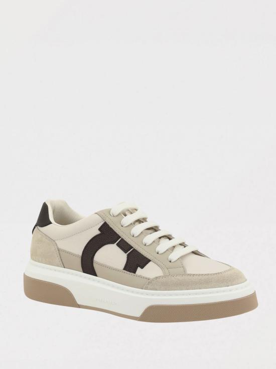 26SS 살바토레 페라가모 스니커즈 029773 778891 024 Beige - SALVATORE FERRAGAMO