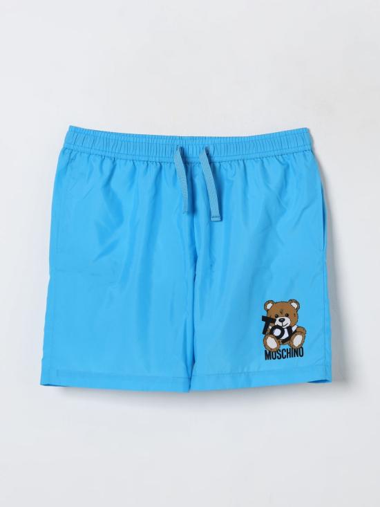 25SS [키즈] 모스키노 스윔팬츠 HRL01CLKA02 41047 Turquoise