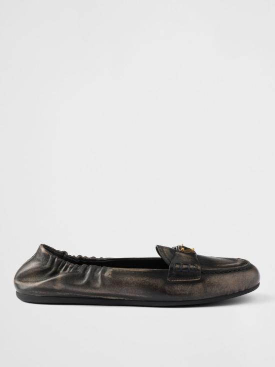 25SS 프라다 플랫 슈즈 1D922NF0056H3 F0002 Black