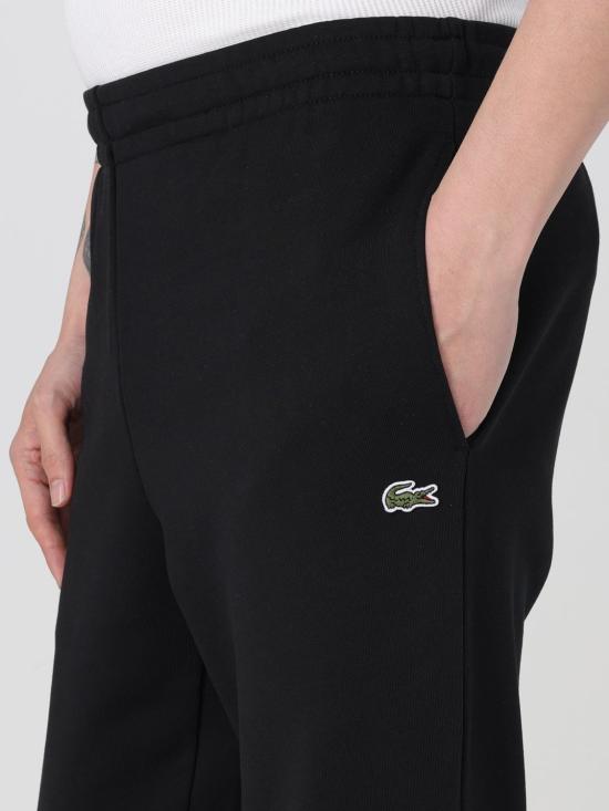 26SS 라코스테 스트레이트 팬츠 XH9833 031 Black - LACOSTE