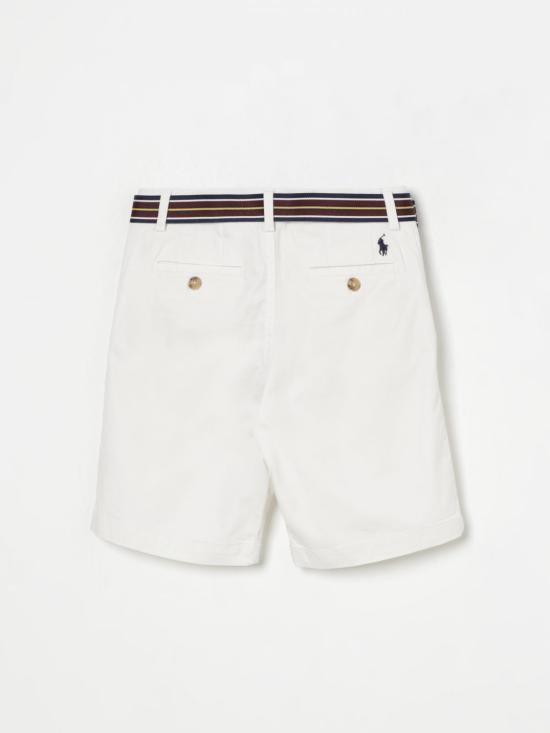25FW [키즈] 폴로 랄프로렌 쇼츠/버뮤다 323863960 013 White - POLO RALPH LAUREN