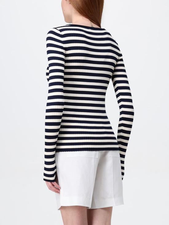 25FW 트윈셋 긴팔 티셔츠 251TP3471 12342 Blue - TWINSET