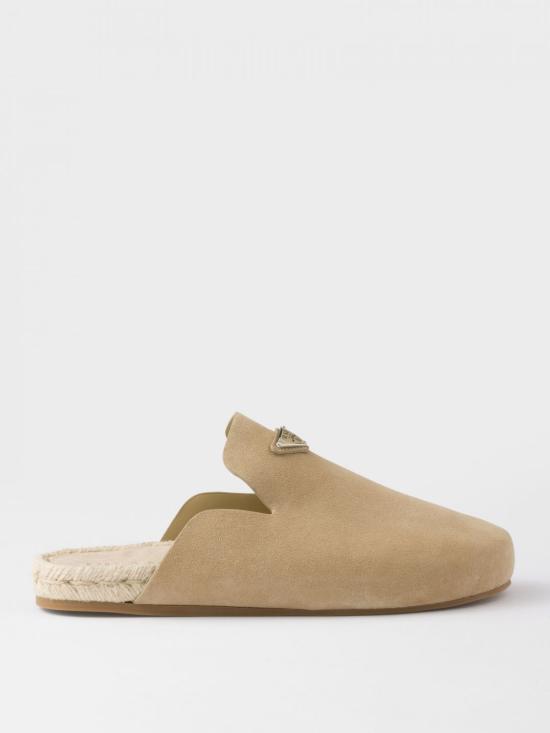 25SS 프라다 뮬/슬리퍼 2S2994FG000054 F0379 Ecru