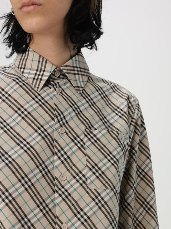 25SS 버버리 블라우스 8101133 Brown - BURBERRY