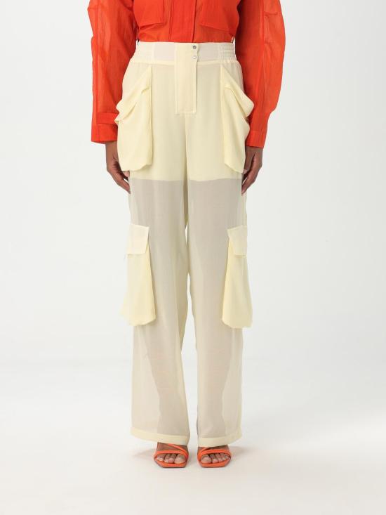 25FW 핑코 스트레이트 팬츠 104751A21F D22 Beige