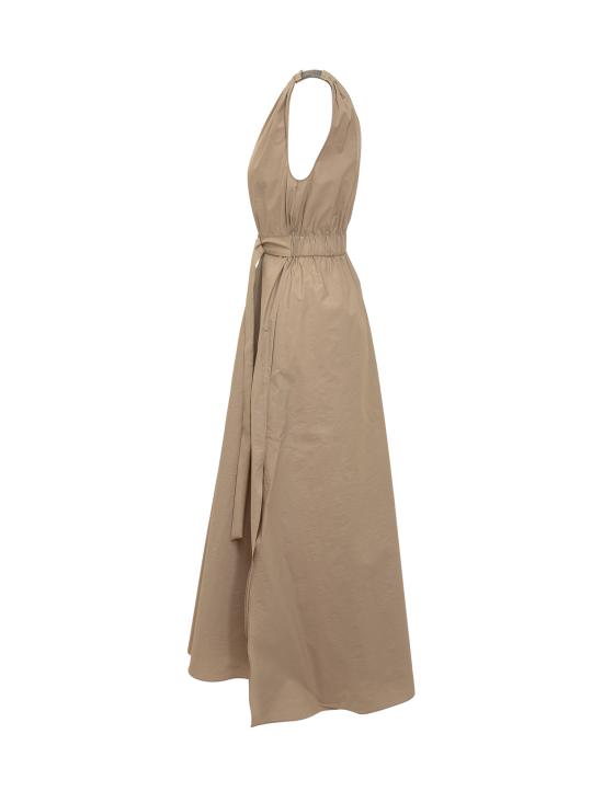  브루넬로 쿠치넬리 미디 원피스 M0F79A5092 C8967 CARTONE - BRUNELLO CUCINELLI