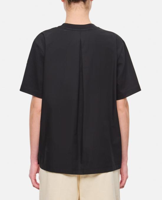 25SS 몽클레어 코튼 티셔츠 포켓 8C0002089A4U999 BLACK DOM - MONCLER