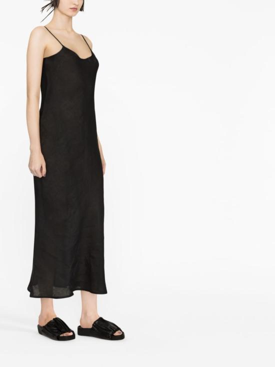 25SS 베이스레인지 롱 원피스 DRDYSL000 BLACK DOM - BASERANGE