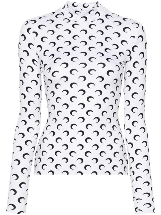 25FW 마린세르 긴팔 티셔츠 WTS005ACJER0001WH00 WHITE DOM