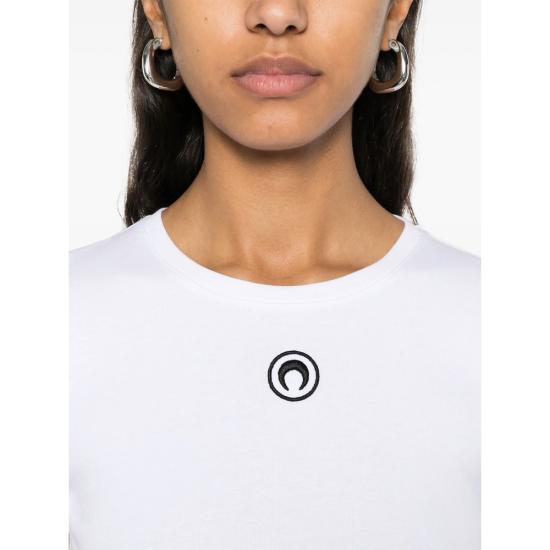 25SS 마린세르 반팔 티셔츠 WTT012ACJER0008WH10 WHITE DOM - MARINE SERRE