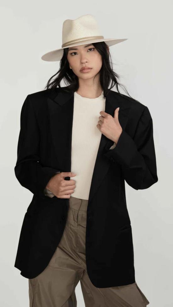  자네사레온 버킷햇 Janessa Leone 주드  표백제 - JANESSA LEONE