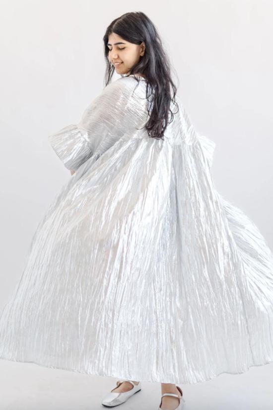  Nettle Studios 라운지 웨어 네틀 스튜디오 머쉬룸 드레스 실버 메탈릭 - OTHER BRANDS