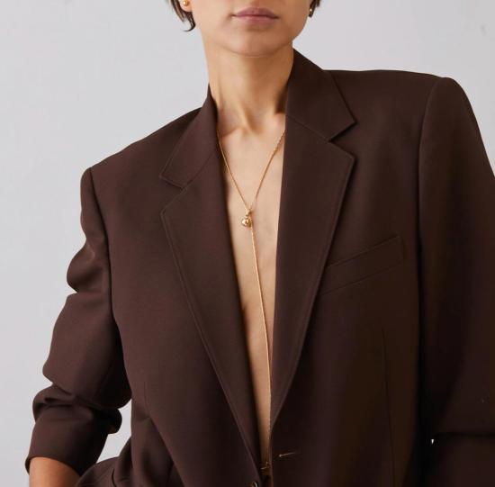  제니 버드 목걸이/팬던트 콘스턴스 랩 네크리스 골드 - JENNY BIRD