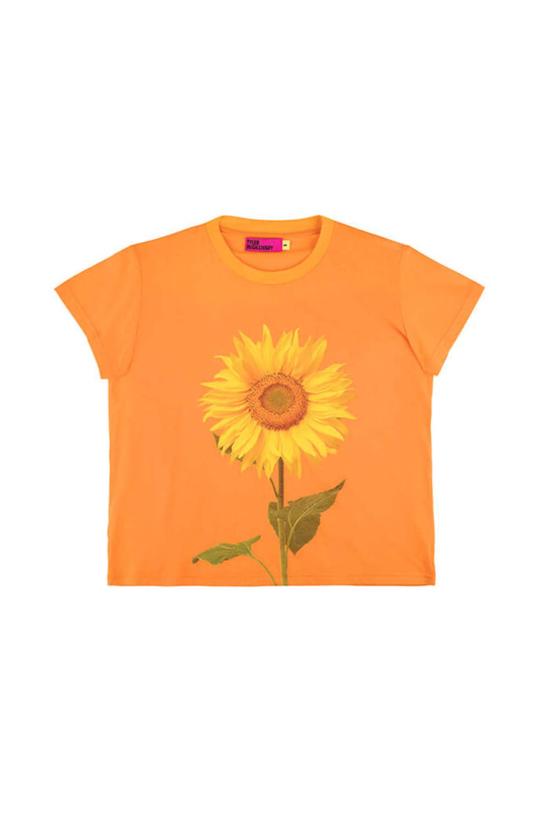  타일러 맥길리버리 반팔 티셔츠 선플라워 티 오렌지 - TYLER MCGILLIVARY