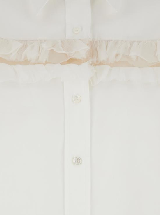 25SS 알렉산더 맥퀸 셔츠 830386QAABC9000 White - ALEXANDER MCQUEEN