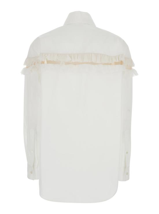 25SS 알렉산더 맥퀸 셔츠 830386QAABC9000 White - ALEXANDER MCQUEEN