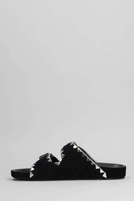 25SS 이자벨마랑 뮬/슬리퍼 418636 SD0014FA C2B04S Black - ISABEL MARANT