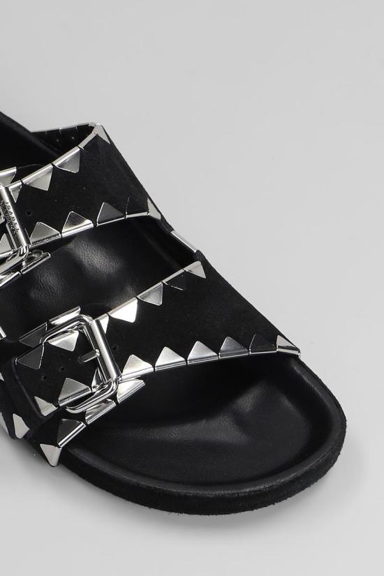 25SS 이자벨마랑 뮬/슬리퍼 418636 SD0014FA C2B04S Black - ISABEL MARANT