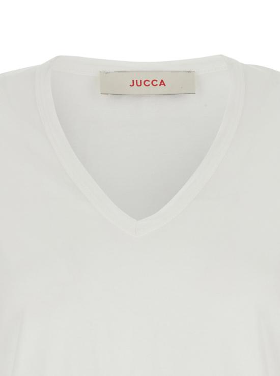 25SS 주카 반팔 티셔츠 J411803939001 White - JUCCA