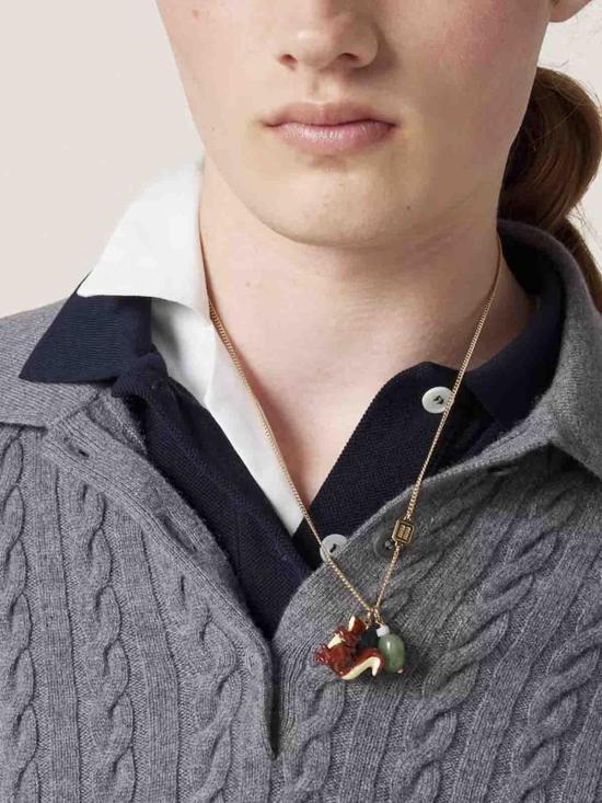  미우미우 목걸이/팬던트 5IC1602CUVF04A0 Gold - MIU MIU