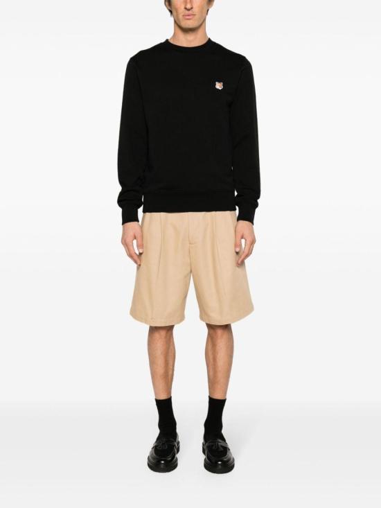 25SS 메종키츠네 스웨터 LM00301KM0001 P199 BLACK - MAISON KITSUNE