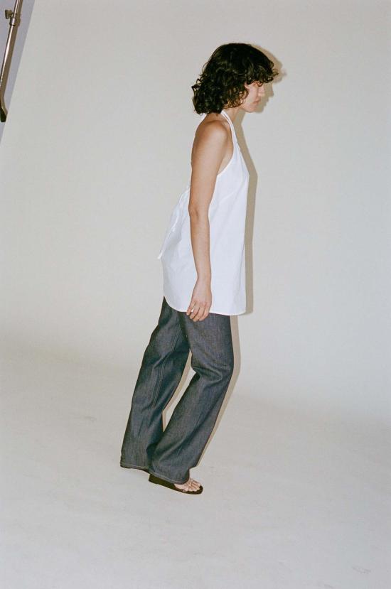  Olga Basha 데님 팬츠 올가 바샤 로렌스 미드 라이즈 진 - OTHER BRANDS