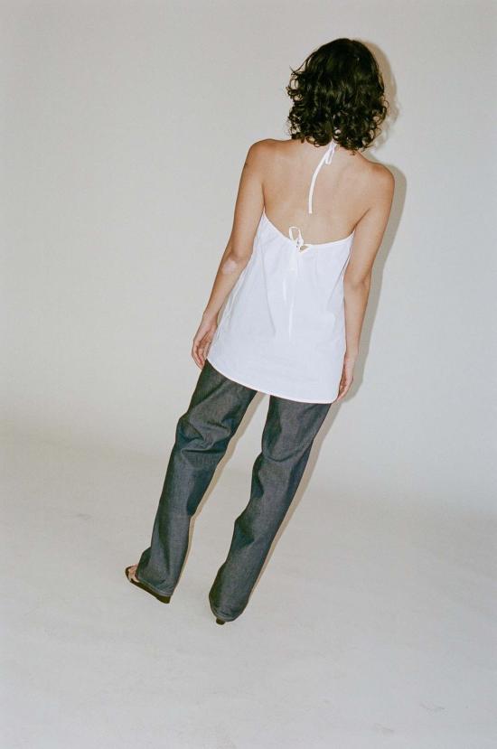  Olga Basha 데님 팬츠 올가 바샤 로렌스 미드 라이즈 진 - OTHER BRANDS