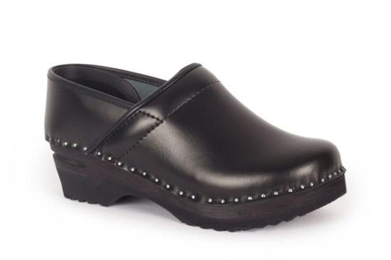  Troentorp 로퍼 반 고흐 클로그 블랙