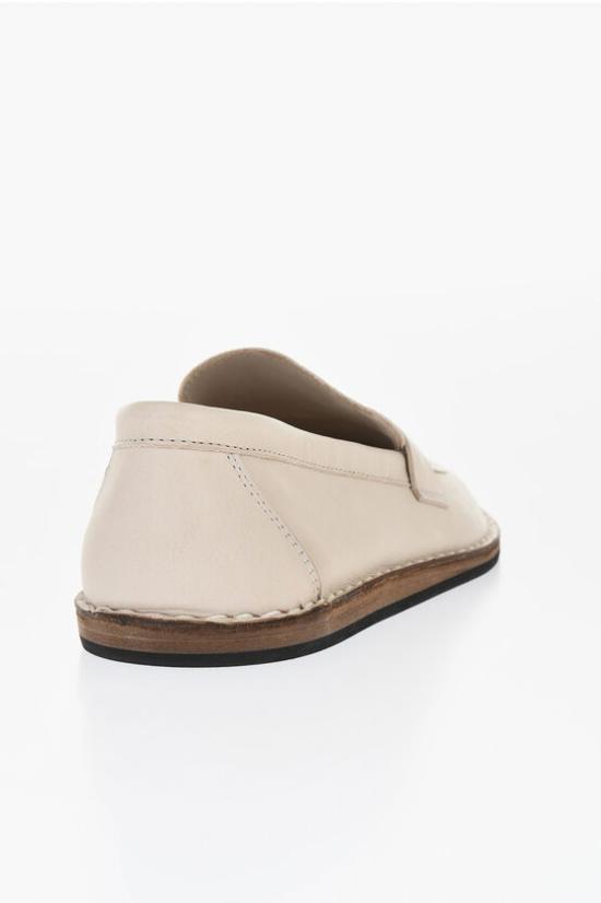  더로우 로퍼 F1489L74 TOFU Beige - THE ROW