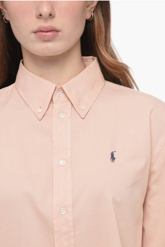  폴로 랄프로렌 블라우스 211892367002 BROWN Pink - POLO RALPH LAUREN